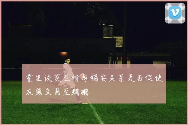 霍里谈莫兰特与锡安关系是否促使灰熊交易至鹈鹕